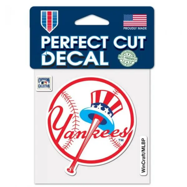 NY YANKEES / COOPERSTOWN COOPERSTOWN PERFECT CUT COLOR DECAL