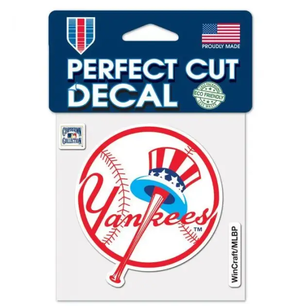 NY YANKEES / COOPERSTOWN COOPERSTOWN PERFECT CUT COLOR DECAL