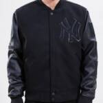 New York Yankees Triple Black Varsity Jacket