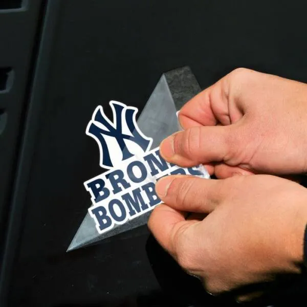 NEW YORK YANKEES SLOGAN PERFECT CUT COLOR DECAL - Image 5
