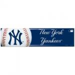 NEW YORK YANKEES BUMPER STRIP 3" X 12"