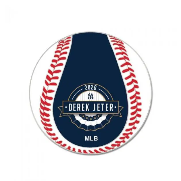 NEW YORK YANKEES JETER COLLECTOR PIN JEWELRY CARD