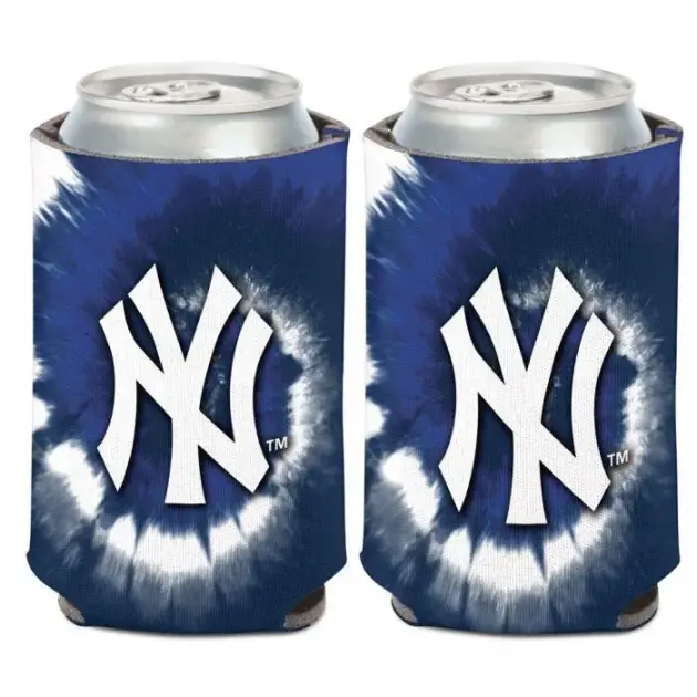 NEW YORK YANKEES TIE DYE CAN COOLER 12 OZ