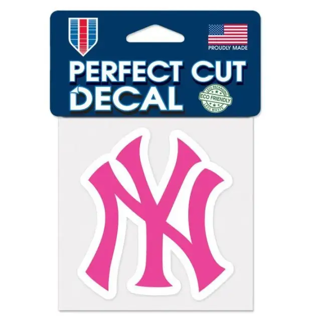 NEW YORK YANKEES BCA PERFECT CUT COLOR DECAL