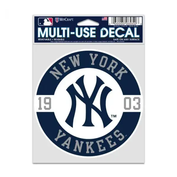 NEW YORK YANKEES FAN DECALS