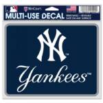 NEW YORK YANKEES FAN DECALS 5" X 6"