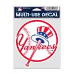 NEW YORK YANKEES TOP HAT FAN DECALS