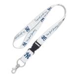 NEW YORK YANKEES LANYARD W/DETACHABLE BUCKLE 1" X 24''