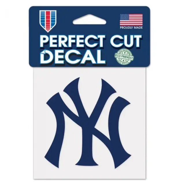 NEW YORK YANKEES NY BLUE PERFECT CUT COLOR DECAL