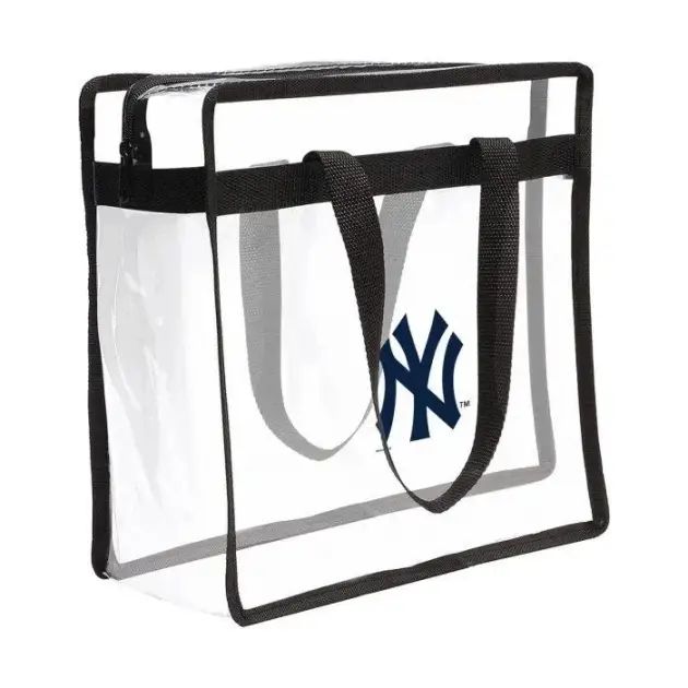 NEW YORK YANKEES CLEAR TOTE BAG