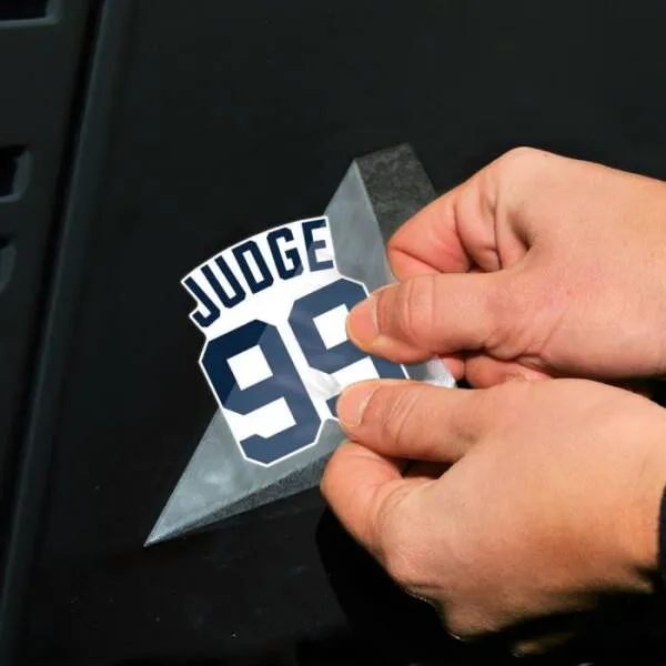 NY YANKEES PERFECT CUT DECAL SET OF TWO AARON JUDGE - Image 2