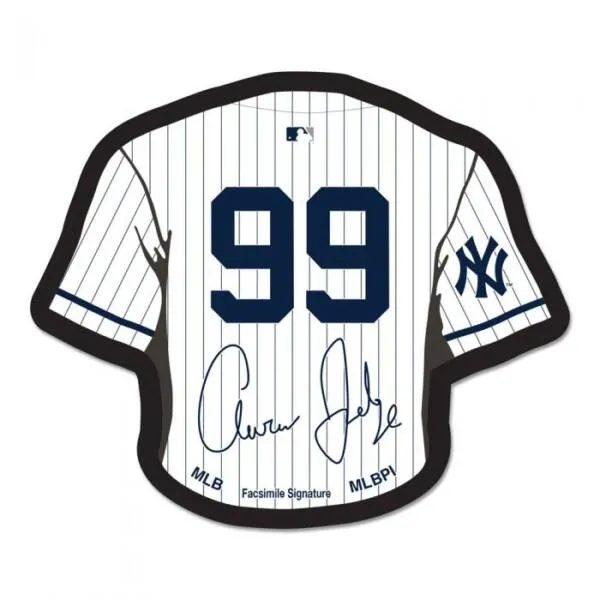 NEW YORK YANKEES COLLECTOR PIN JEWELRY CARD AARON JUDGE