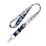 NEW YORK YANKEES AARON JUDGE HOMERUN RECORD LANYARD W/DETACHABLE BUCKLE  A JUDGE 1" X 24''
