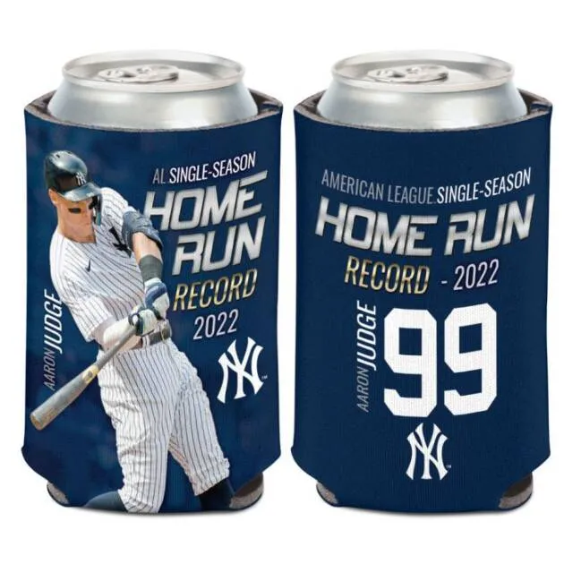 NEW YORK YANKEES AARON JUDGE HOMERUN RECORD CAN COOLER 12 OZ.