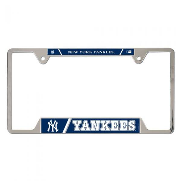 NEW YORK YANKEES METAL LICENSE PLATE FRAME