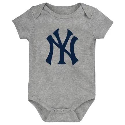 NY YANKEES  PRIMARY LOGO SS CREEPER  Creepers/Coverall/Onsie/Romper NEWBORN