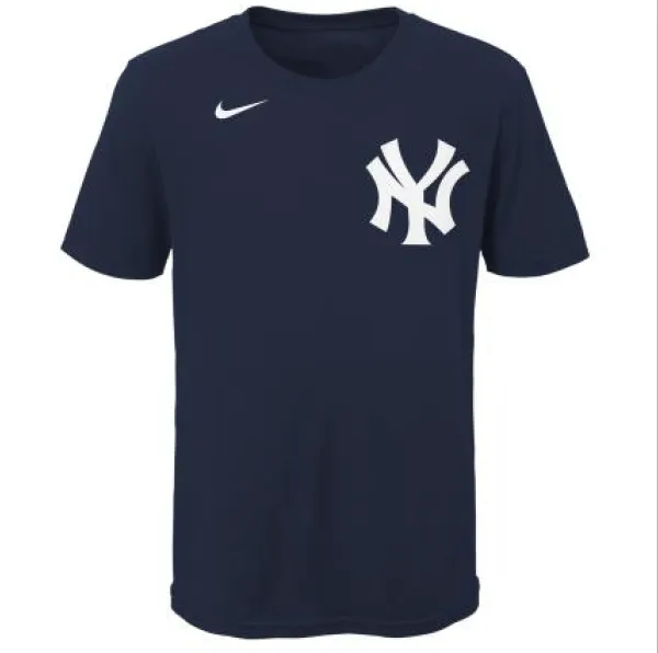 NY YANKEES NIKE   STANTON  #27 HOME N&N SS TEE  S/S Sportswear Tops INFANT - Image 3