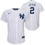 NY YANKEES NIKE J DEREK  #2 HOME TWILL PLAYER FINISHED YOUTH