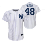 NY  YANKEES A RIZZO #48 NIKE HOME SCRPRT PLAYER FINISHED YOUTH JERSEY