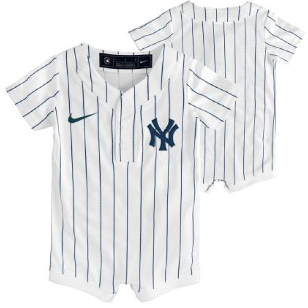 NEW YORK YANKEES NIKE  HOME REPLICA ROMPER FOR INFANT