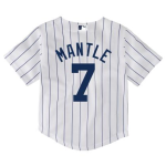 NY YANKEES NIKE M MANTLE #7 HOME SCRPRT PLAYER FINISHED INFANT JERSEY - Image 4