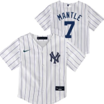 NY YANKEES NIKE M MANTLE #7 HOME SCRPRT PLAYER FINISHED JERSEY TEDDLER