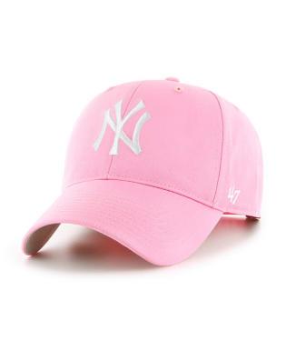 47 Brand MLB NY Yankees baseball cap in white with black pinstripes