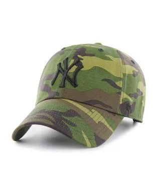 NEW YORK YANKEES CAMO CAMO UNWASHED 47 CLEAN UP