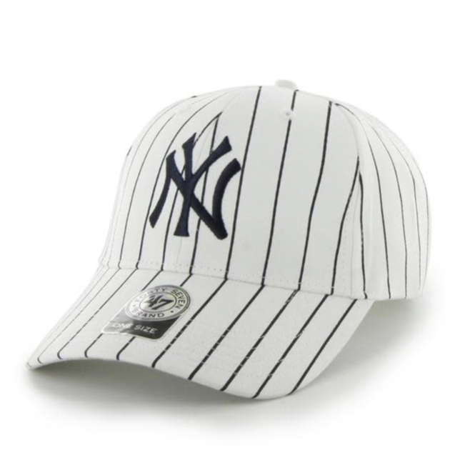 NY YANKEES WHITE PINSTRIPE BASIC TODDLER