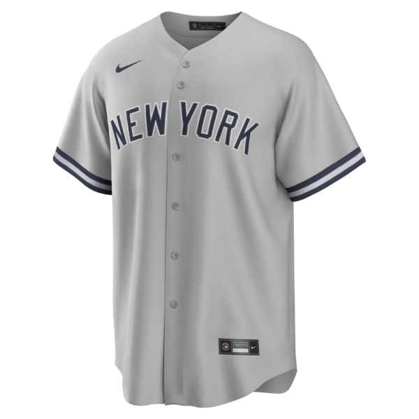 NY Yankees RIZZO #48  Nike Gray Road ReplicaJERSEY Player  NUMBERS ONLY - Image 3