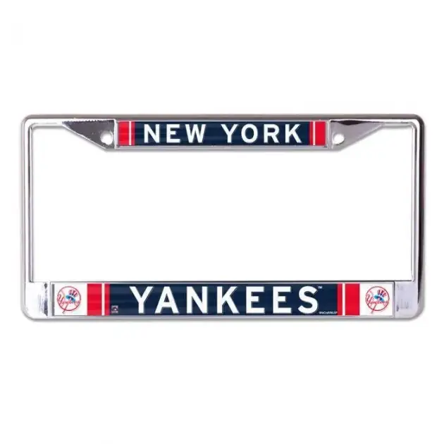 NY YANKEES / COOPERSTOWN COOPERSTOWN LIC PLT FRAME S/L PRINTED