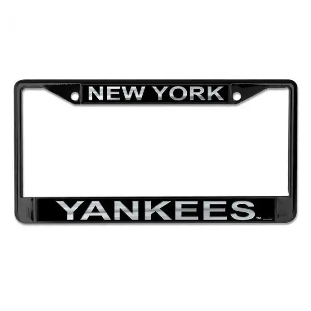 NEW YORK YANKEES LIC PLT FRAME S/L PRINTED