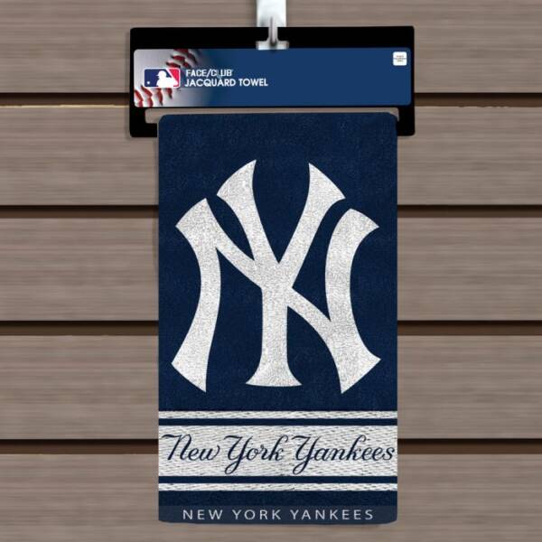 NEW YORK YANKEES TOWELS - JACQUARD 16 IN X 24 IN - Image 2