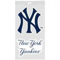 NEW YORK YANKEES WINDOW DECALS