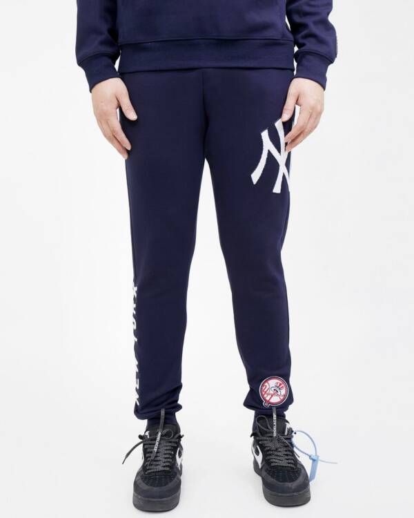 NEW YORK YANKEES LOGO JOGGER MIDNIGHT NAVY