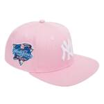 NY YANKEES LOGO 2000 WORLD SERIES PINK SNAPBACK HAT - Image 4