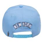 NY YANKEES LOGO 2000 WORLD SERIES LIGHT BLUE SNAPBACK HAT - Image 4