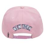 NY YANKEES LOGO 2000 WORLD SERIES PINK SNAPBACK HAT - Image 5