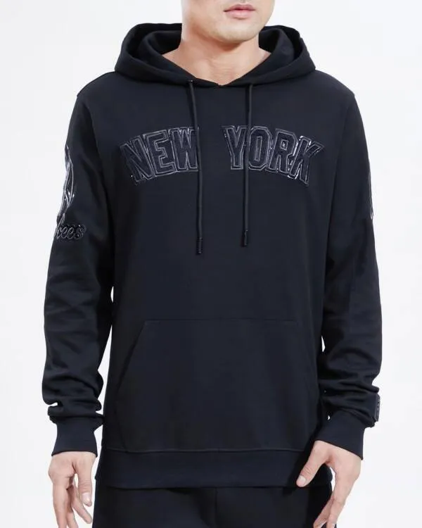 New York Yankees Triple Black Logo Hoody