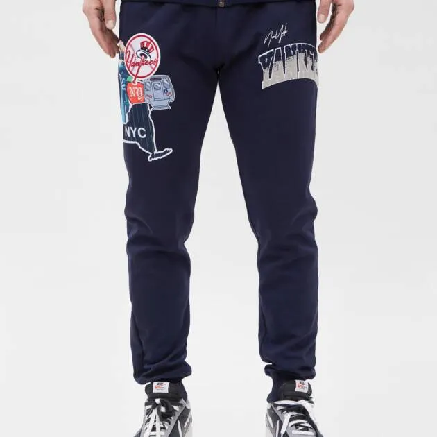 New York Yankees Gradient Logo Jogger