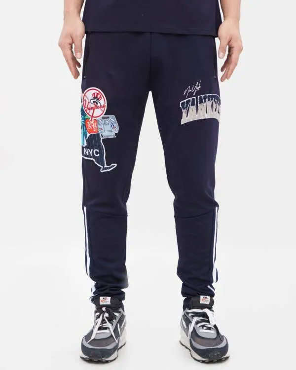 New York Yankees Gradient Logo Track Pant JOGGER