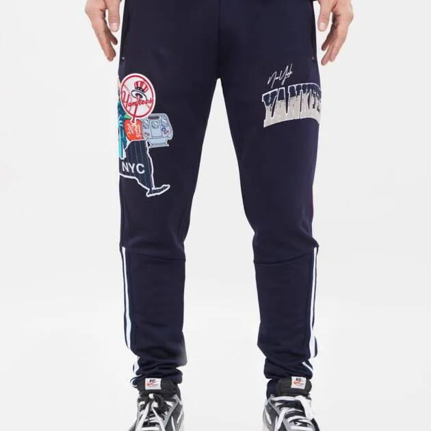 New York Yankees Gradient Logo Track Pant JOGGER