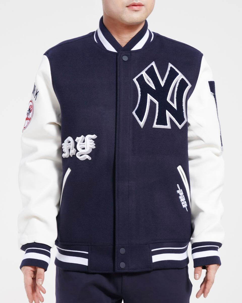 Pro Standard MLB New York Yankees Old English Varsity Men's Jacket L