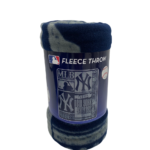 NY YANKEES Strength Fleece Throw Blanket  50'' X 60'' - Image 2