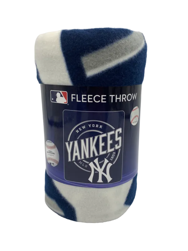 NY YANKEES BLANKET FLEECE CAMPAIGN DESIGN 50'' X 60''