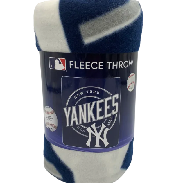 NY YANKEES BLANKET FLEECE CAMPAIGN DESIGN 50'' X 60''