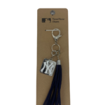NY Yankees Tassel Purse Charm