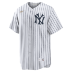 NY YANKEES NIKE COOPERSTOWN  REPLICA JERASY PLAYER NAME & NUMBERS B RUTH #3 - Image 3