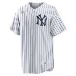 NY YANKEES NIKE REPLICA JERASY WHITE HOME PLAYER NAME & NUMBERS M MANTLE #7 - Image 3