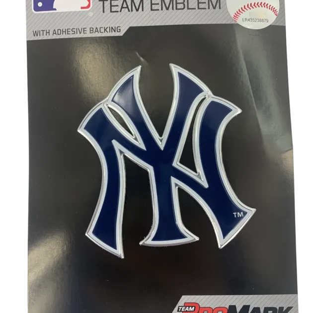 New York Yankees  Aluminum Color Emblem